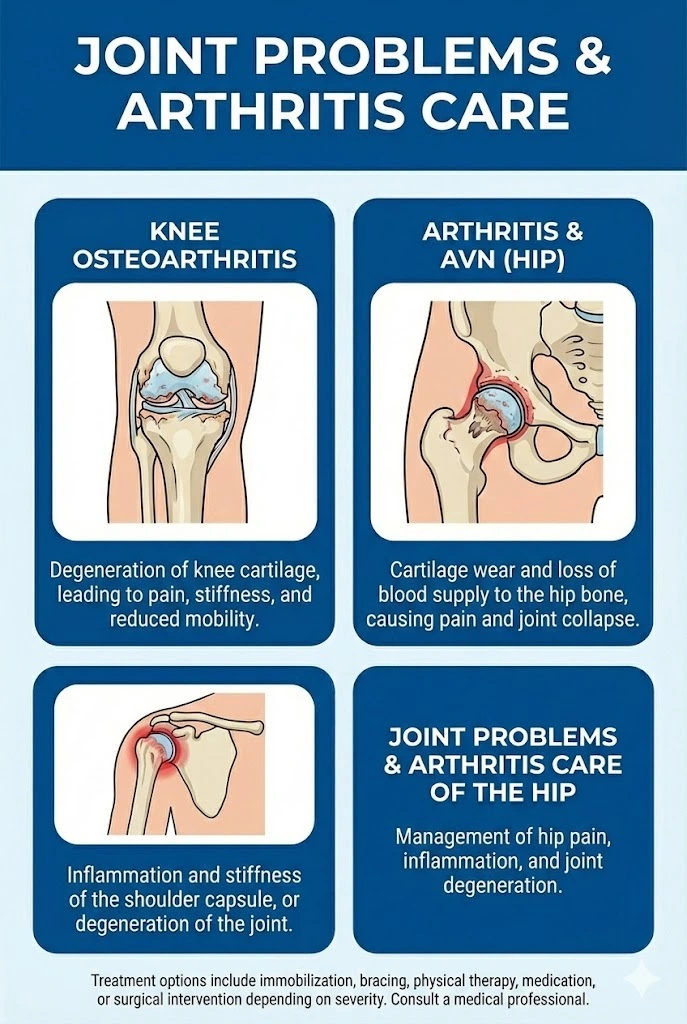 It Represents Joint Problems & Arthritis Care 